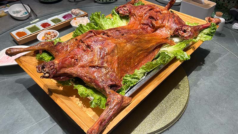 Roasted Whole Lamb