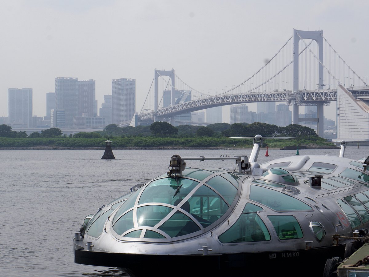 Cruise along the Sumida River
