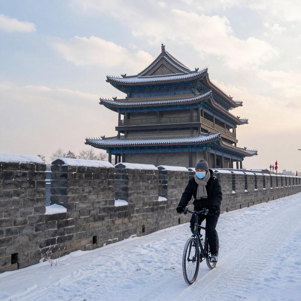 Xi'an City Wall Cycling Experience