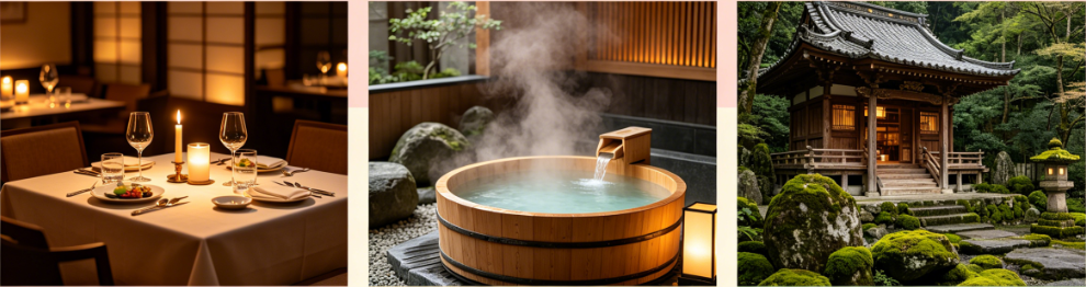 Top Romantic Experiences in Japan: Private Dinners, Onsen and Hidden Temples